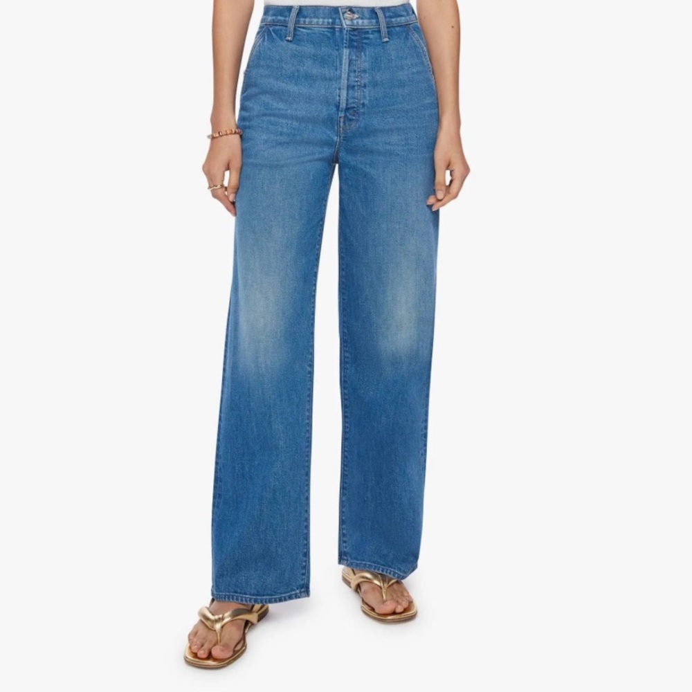 MOTHER High Waisted Spinner Prep